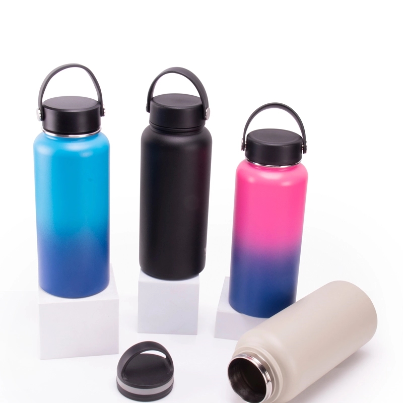 32 Oz Water Bottle Handle Lid, custom water bottle with logo imprint 2
