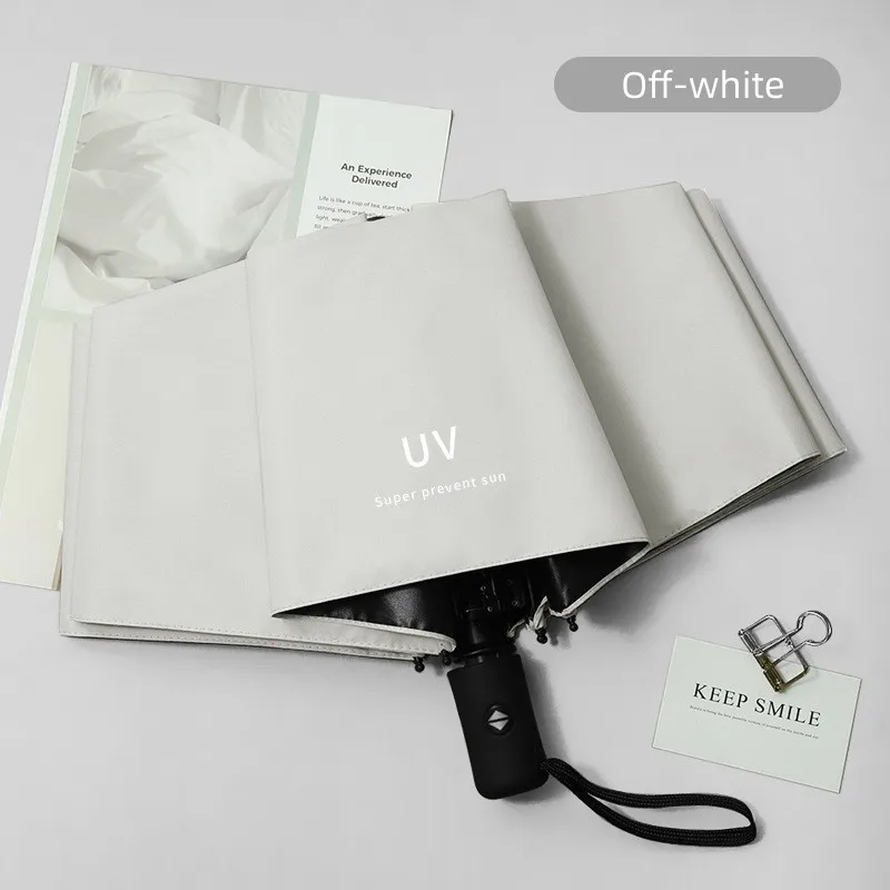 38inch Telescopic UV Protective Auto Open Umbrella 6