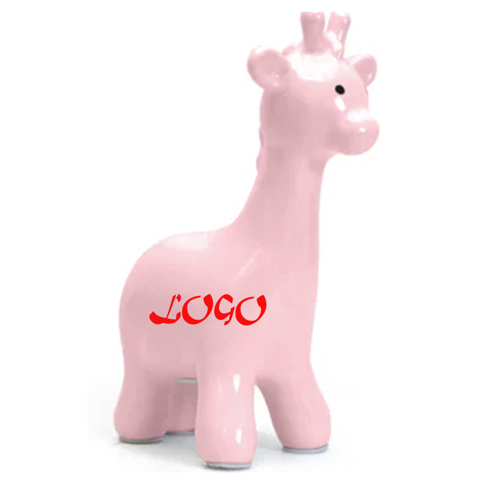 9" Jumbo Ceramic Giraffe Money Bank 4