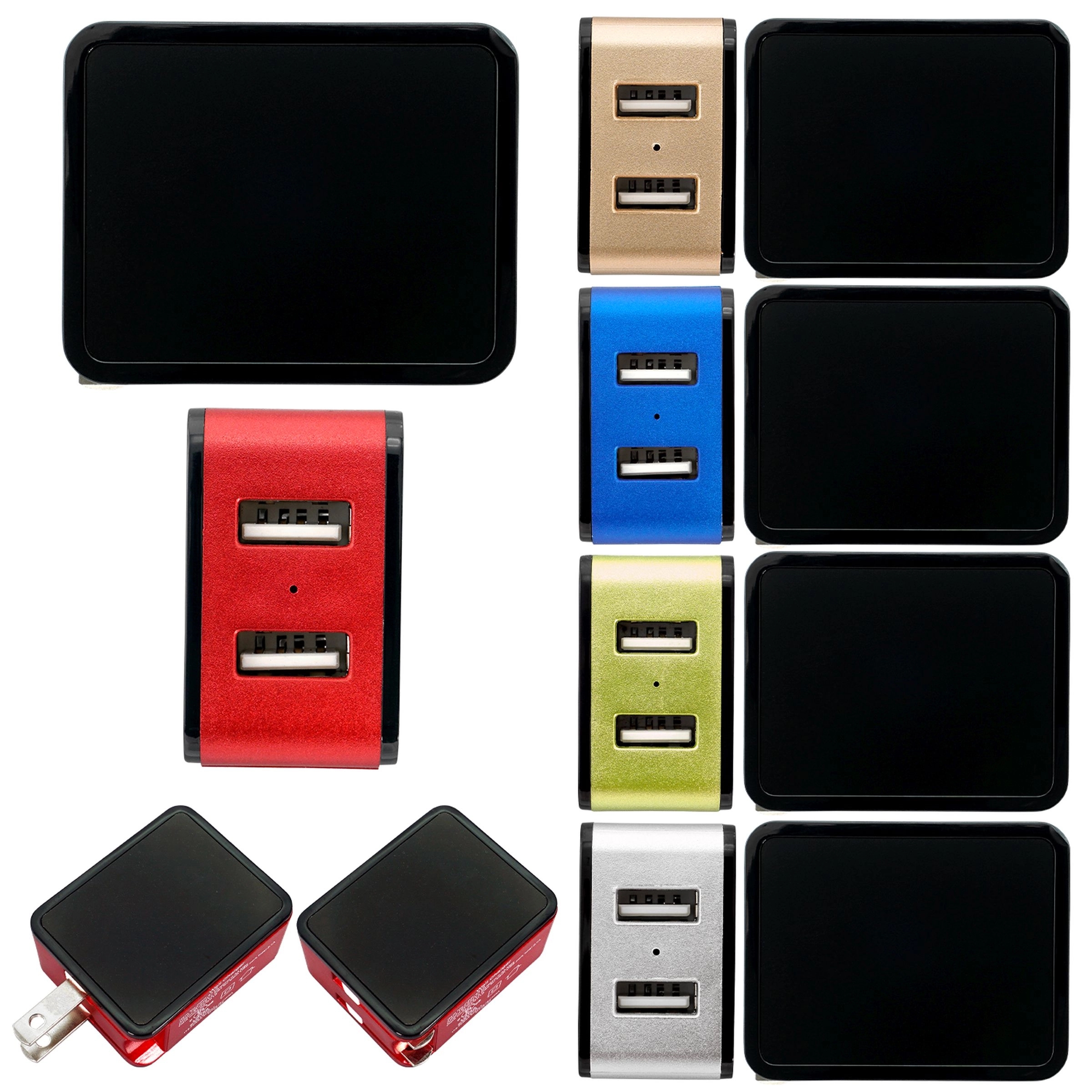 UL LIGHT UP LOGO 2 PORT WALL CHARGER 6