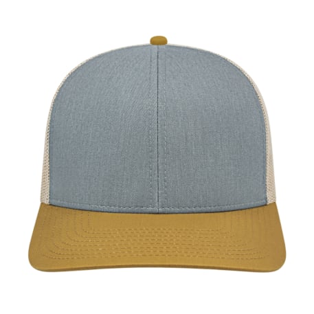 Cap America Poly/Cotton Trucker Mesh Back Cap 101