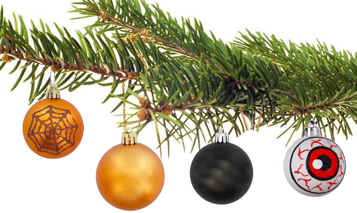 Holiday Bulbs Festive Wedding Hanging Ornaments Christmas Tree Decoration--8 cm 9