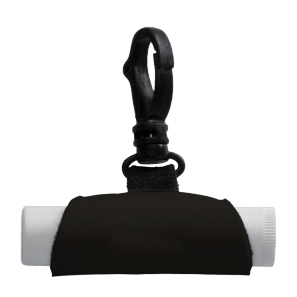Swivel Snap Hook Neoprene Lip Balm