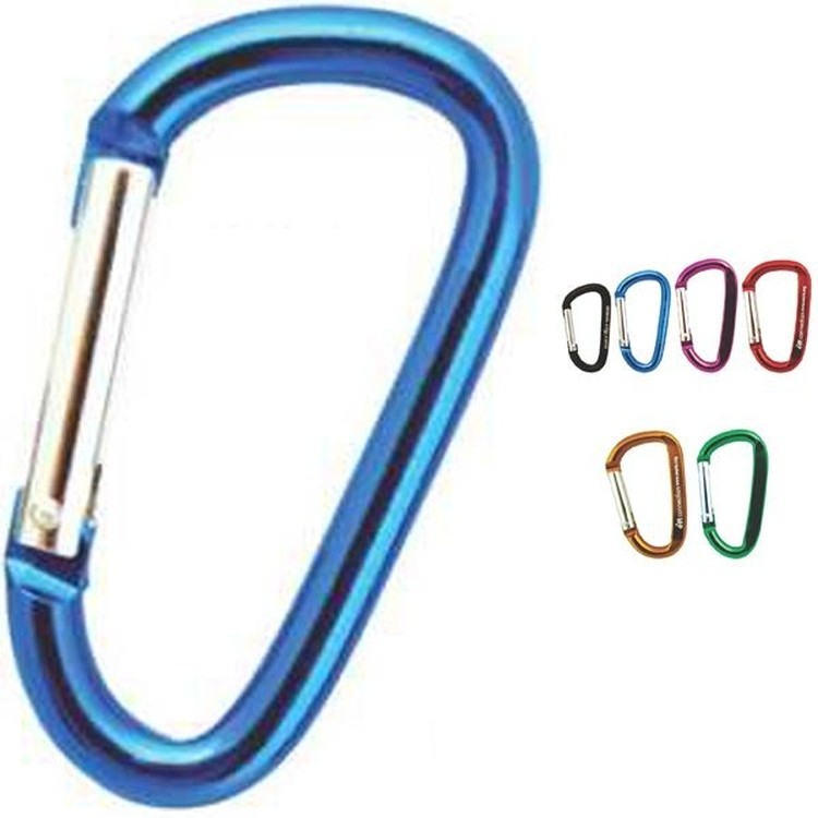 Anodized Aluminum Carabiners (7 Mm Thick) 1