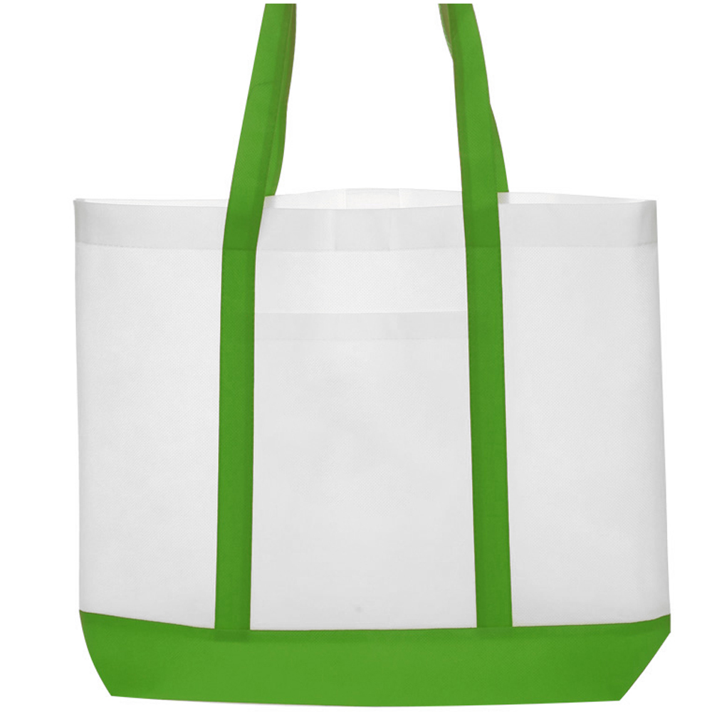 Trim Color Non-Woven Tote Bags 1