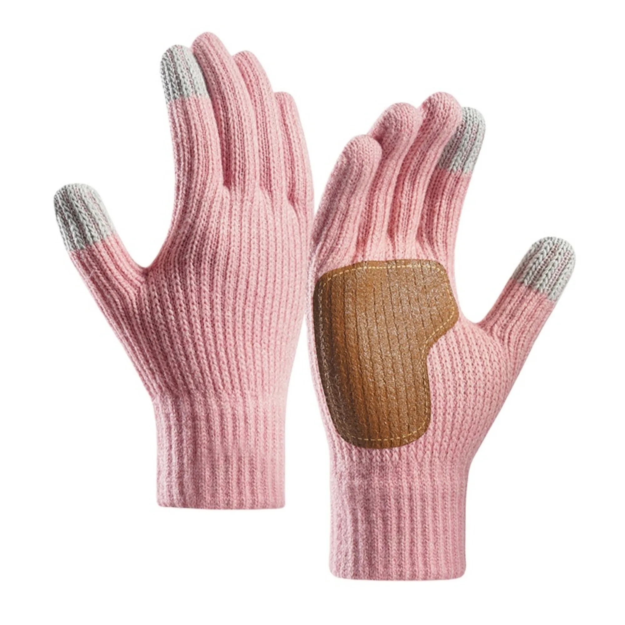 Touchscreen Knit Winter Gloves Grip 2