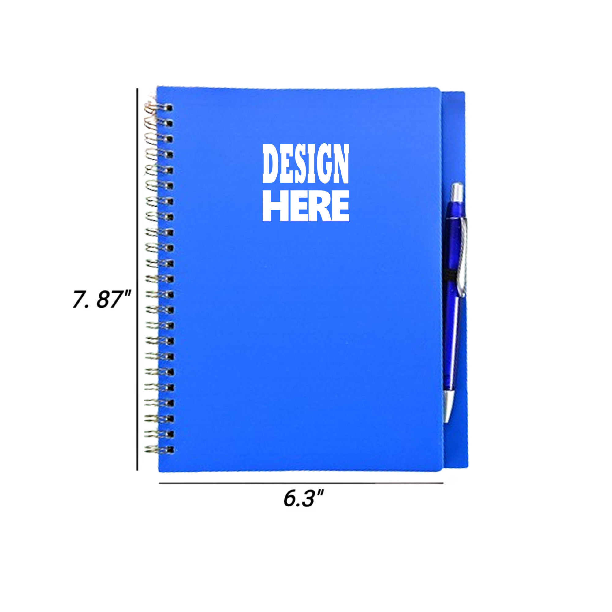 A5 PP Spiral Lined Journal Notebook 2