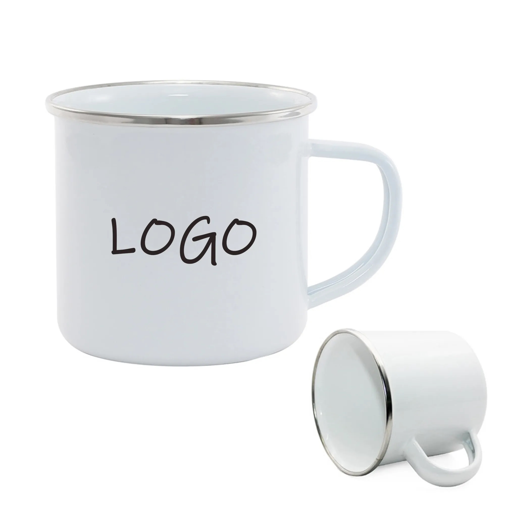 Enamel Mug 12 Oz MOQ 50PCS