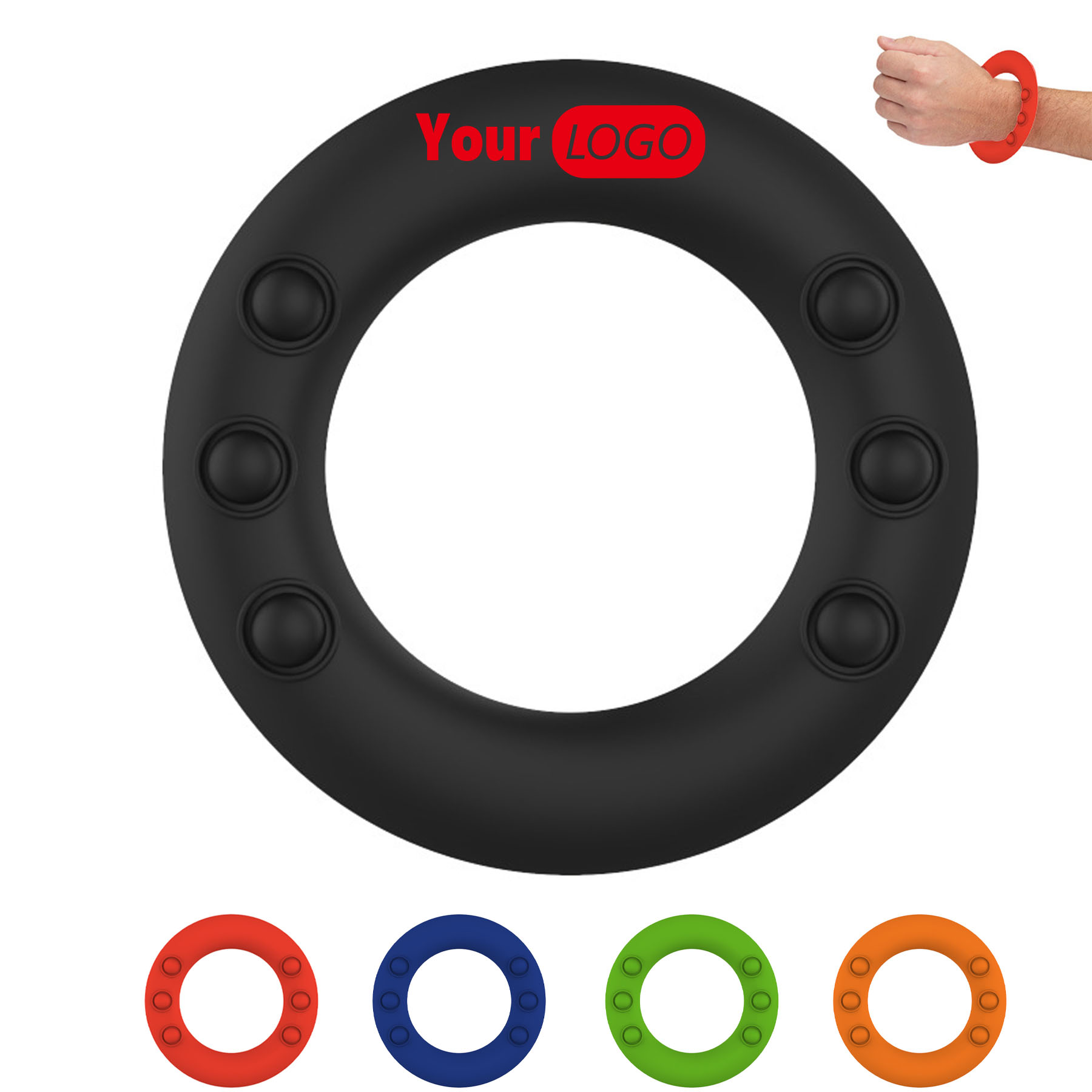 Portable Silicone Wrist Disc 5
