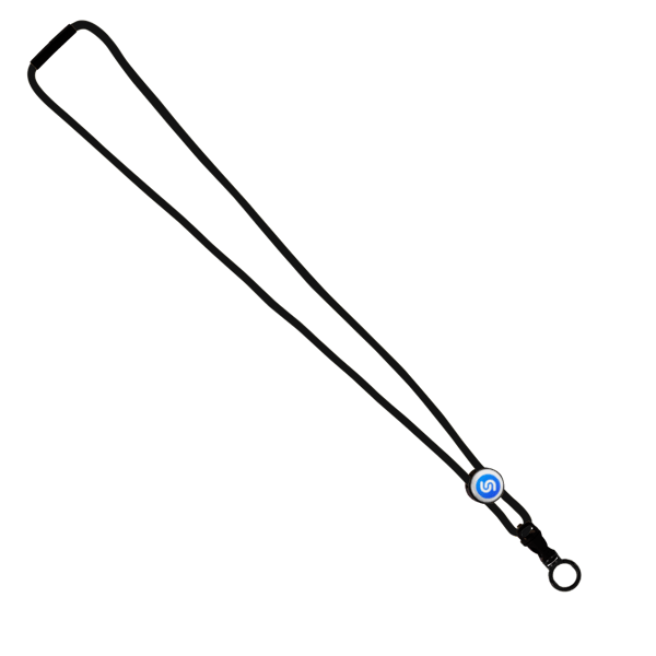 3/16" Nylon Cord Lanyard with Snap-Buckle Release, Standard O-Ring & Slider 138