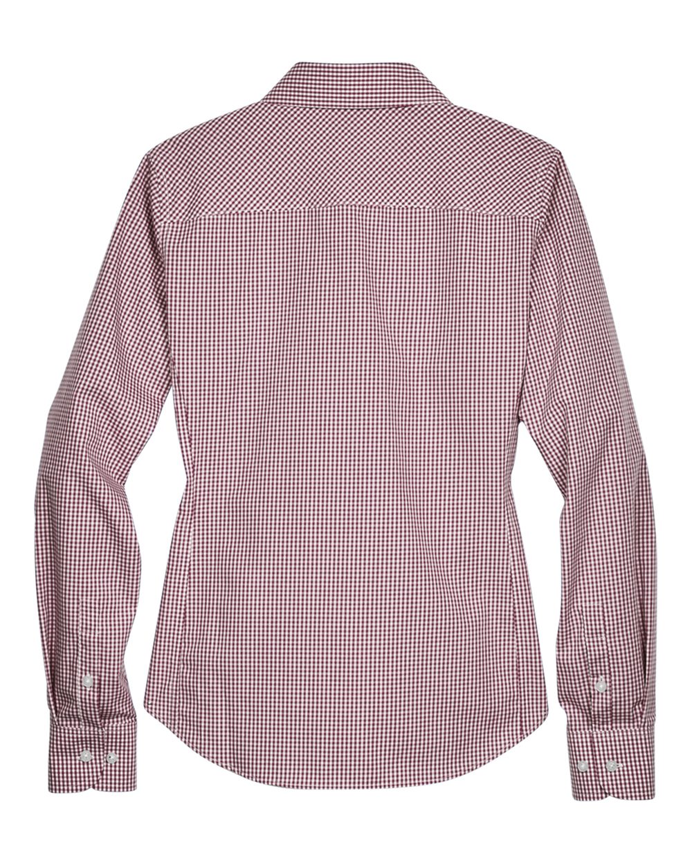 Women's Crown Collection® Gingham Check Woven Dress Shirt - D640W 47