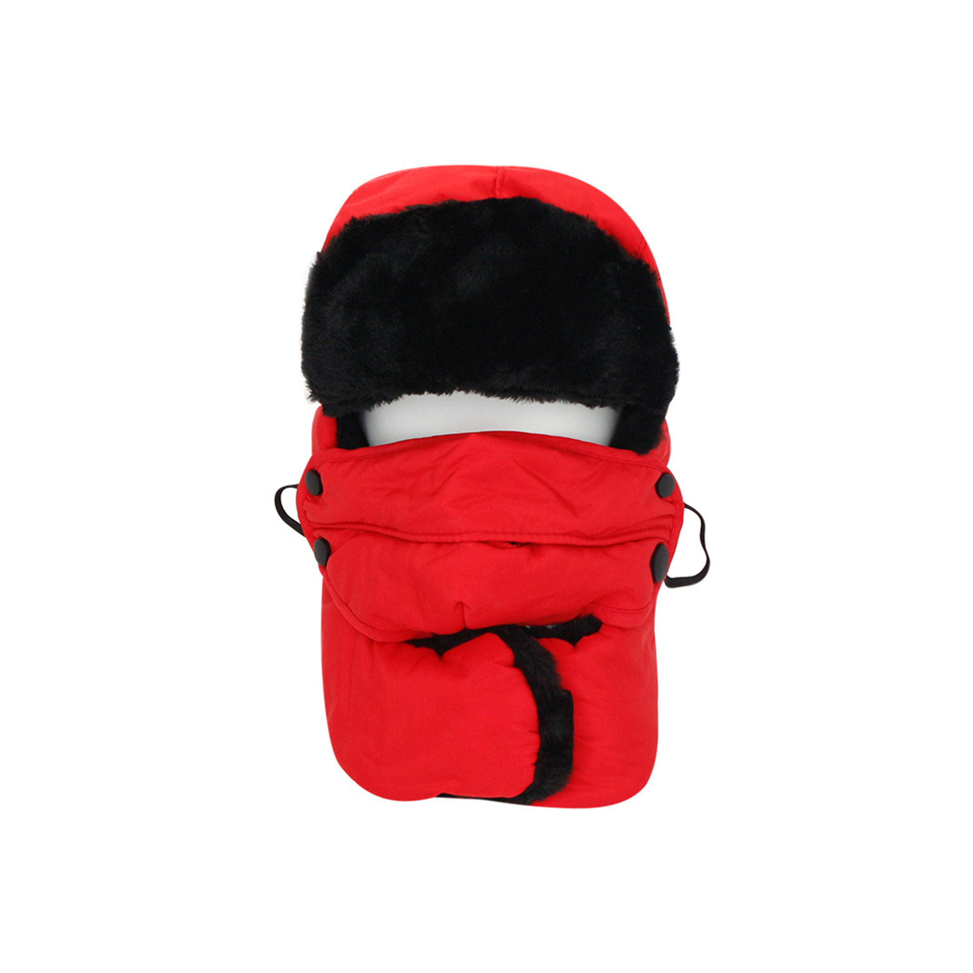 Winter Windproof Trapper Hat With Removable Mask 12.6 x 11" 2