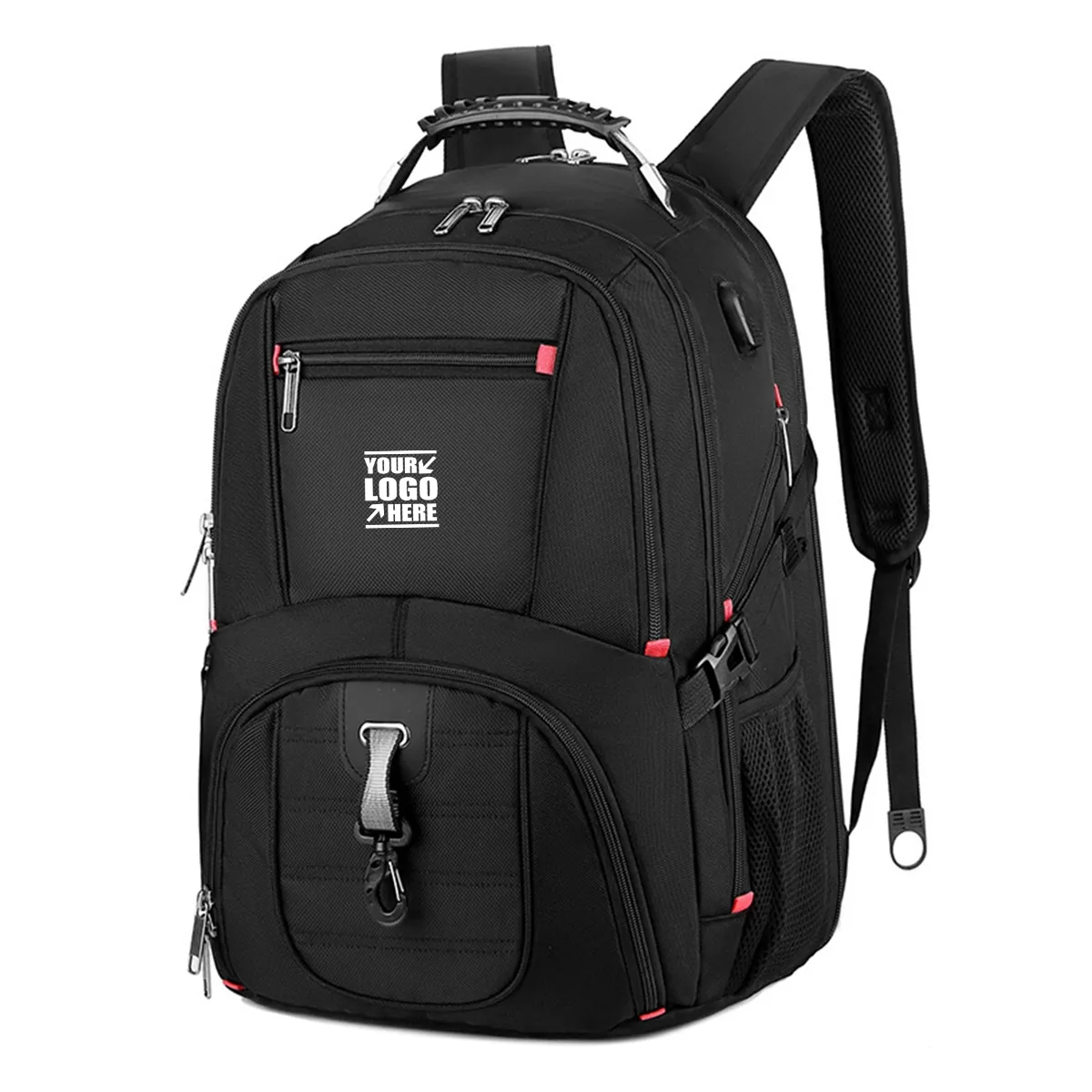 Business Work Bag Laptop Backpacks with USB Charging 4