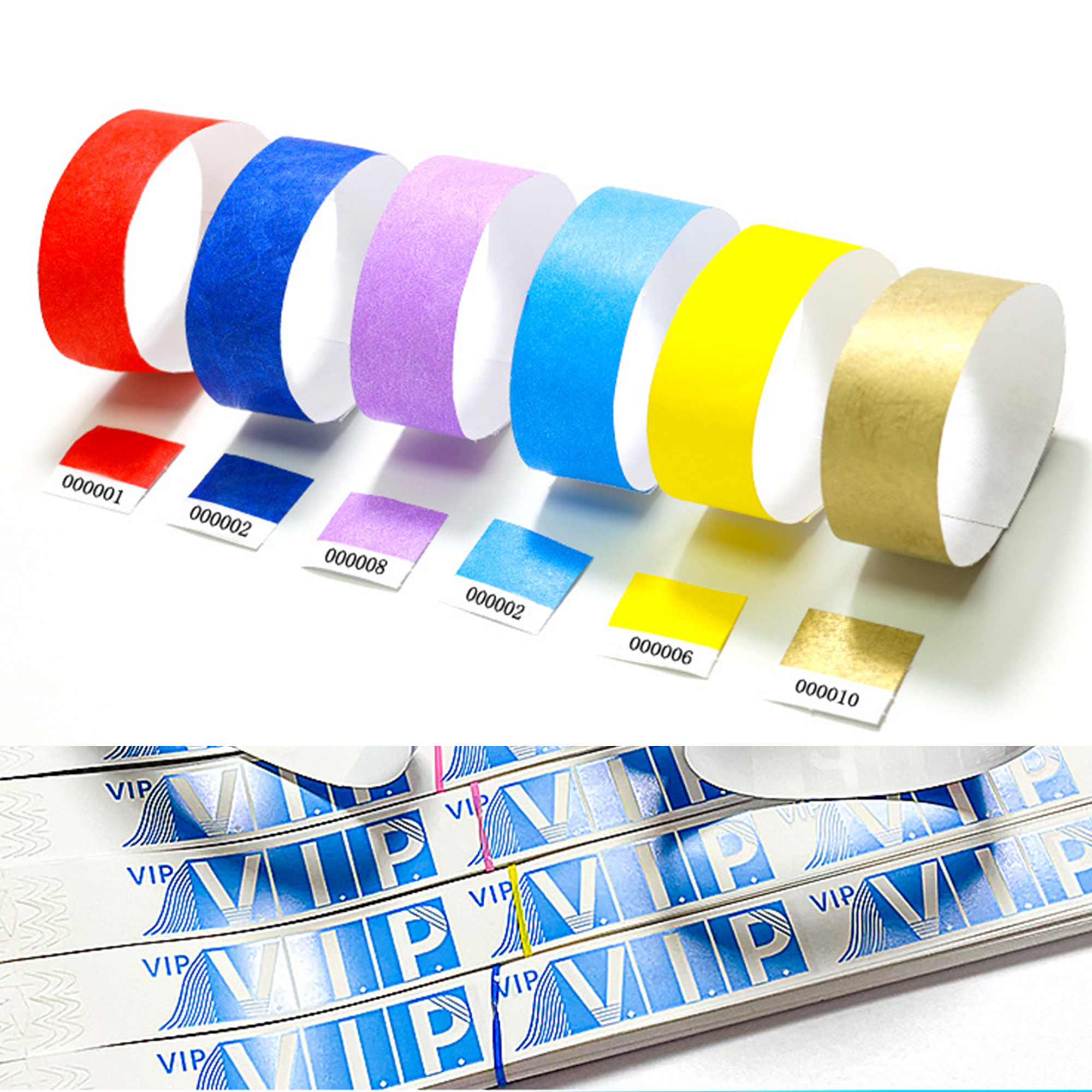 Premium DuPont Wristbands for Events Festivals 2