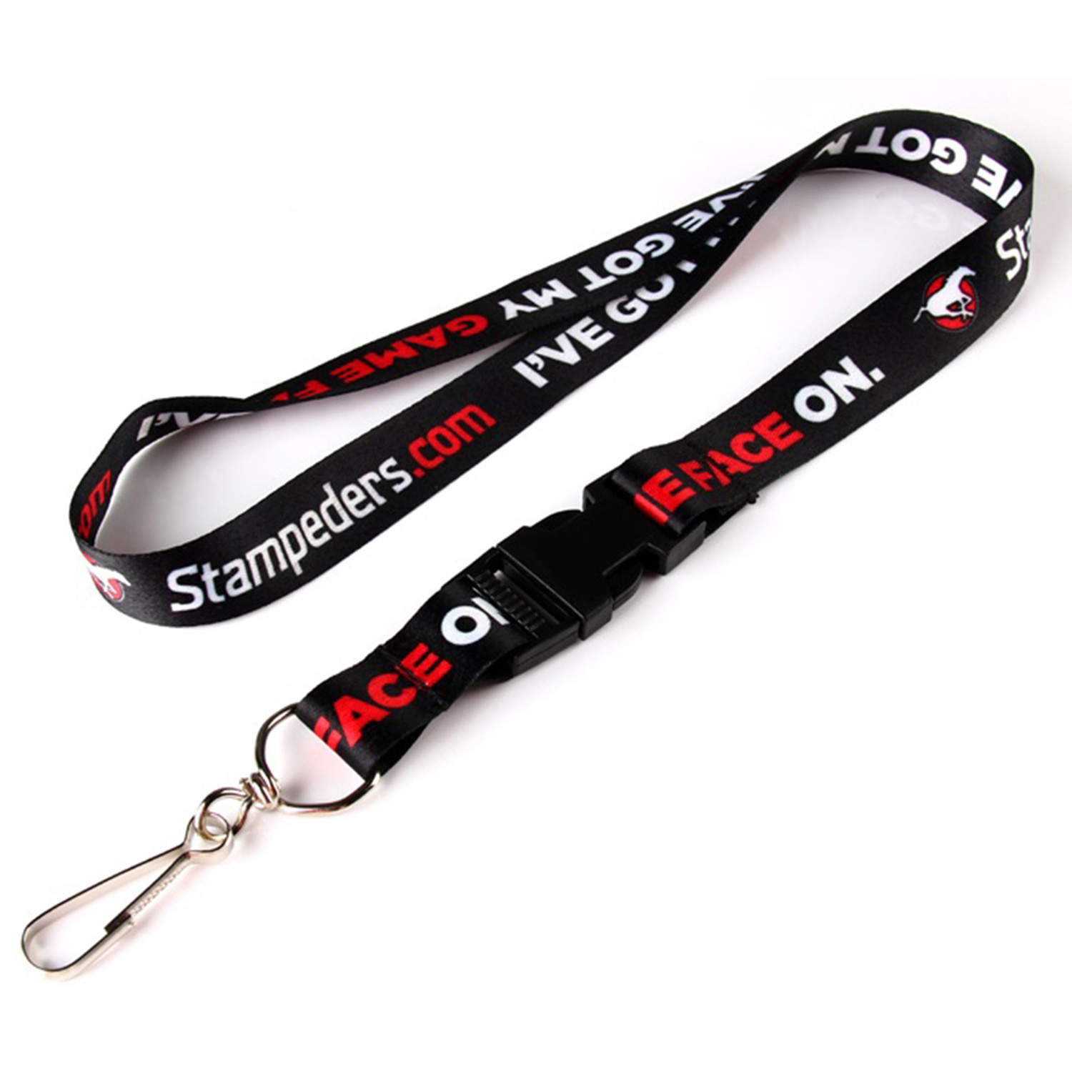 1/2" Dye Sublimation Lanyards with Buckle Release 3