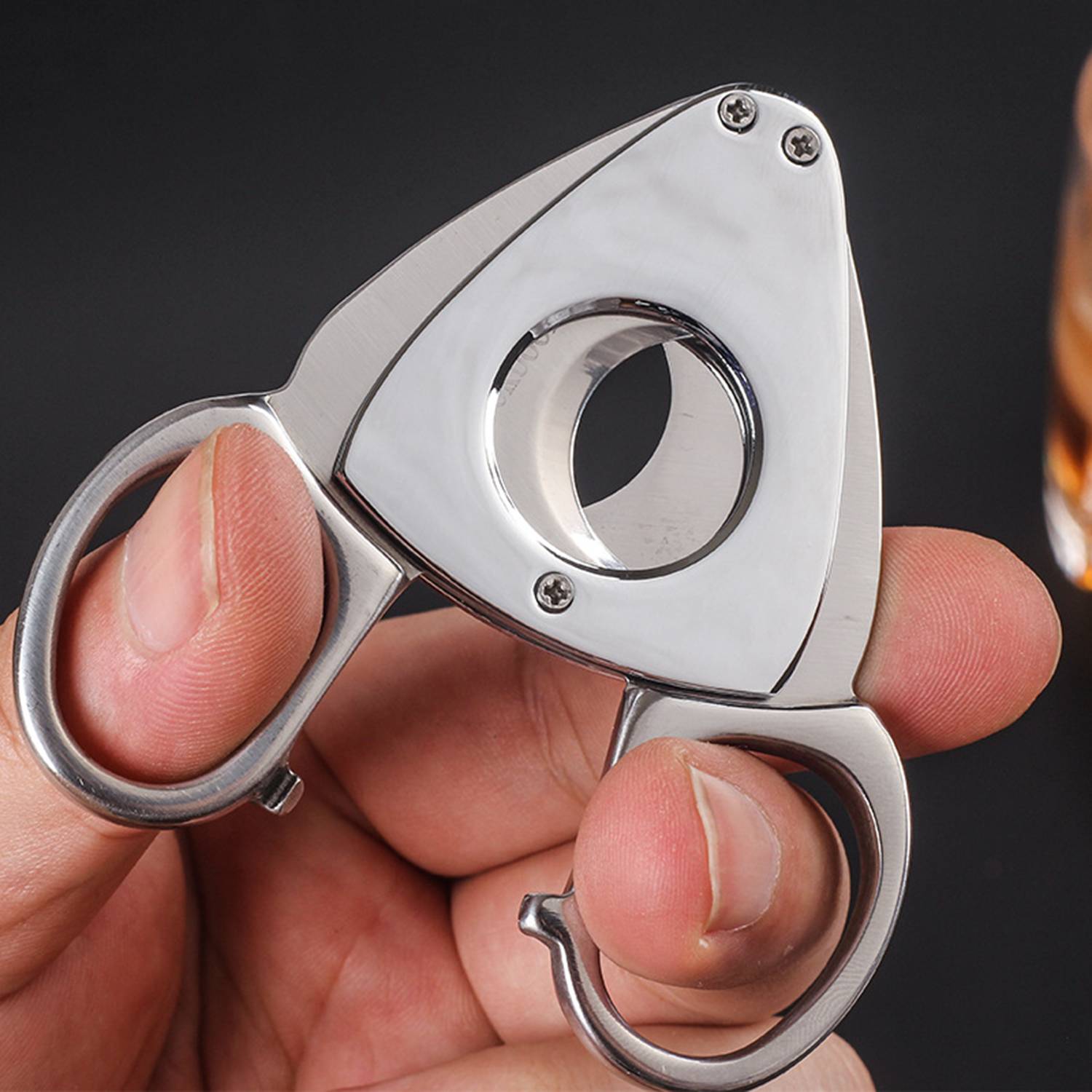 Stainless Steel Cigar Cutter 4