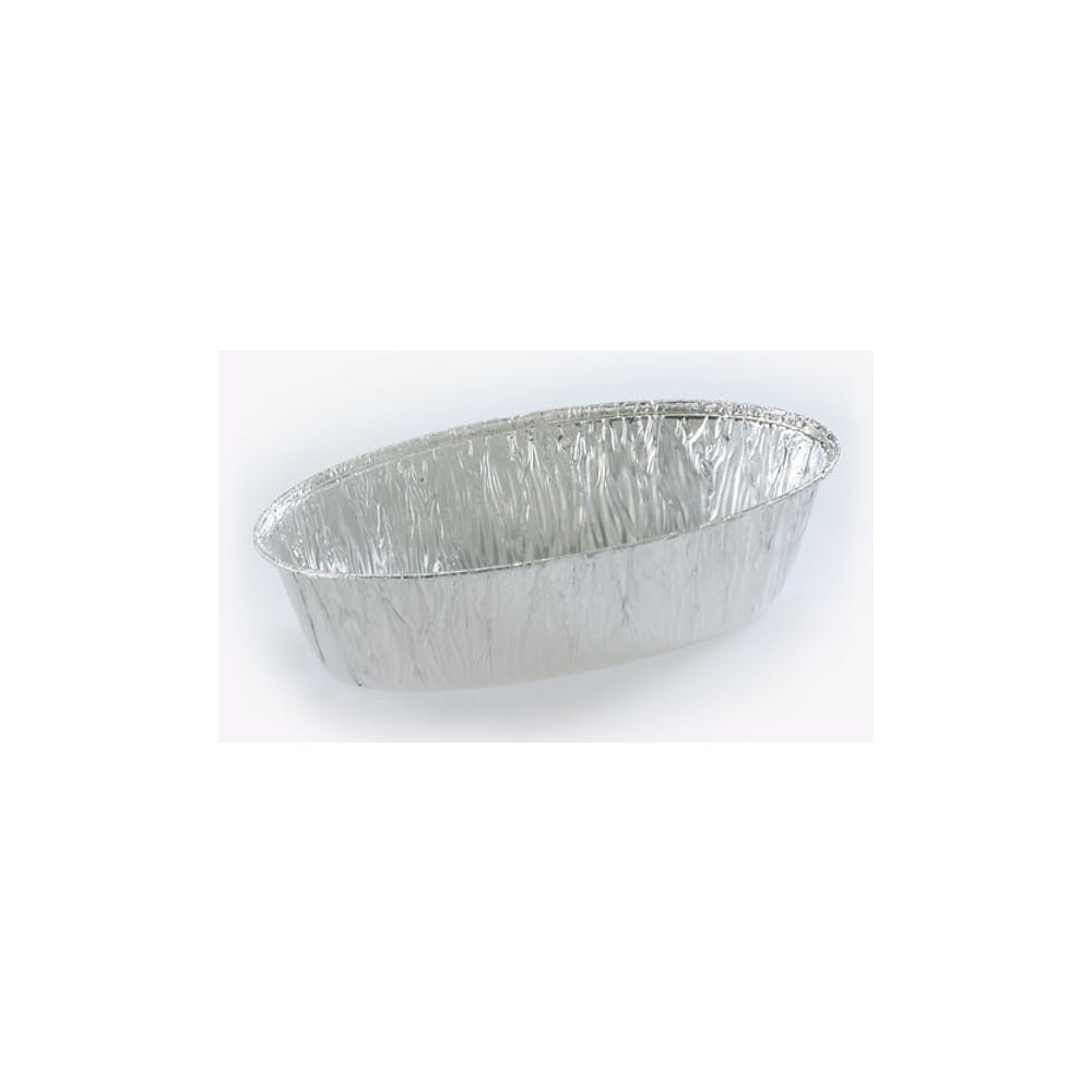 Aluminum Baking Pans - Oval 8.75" 2