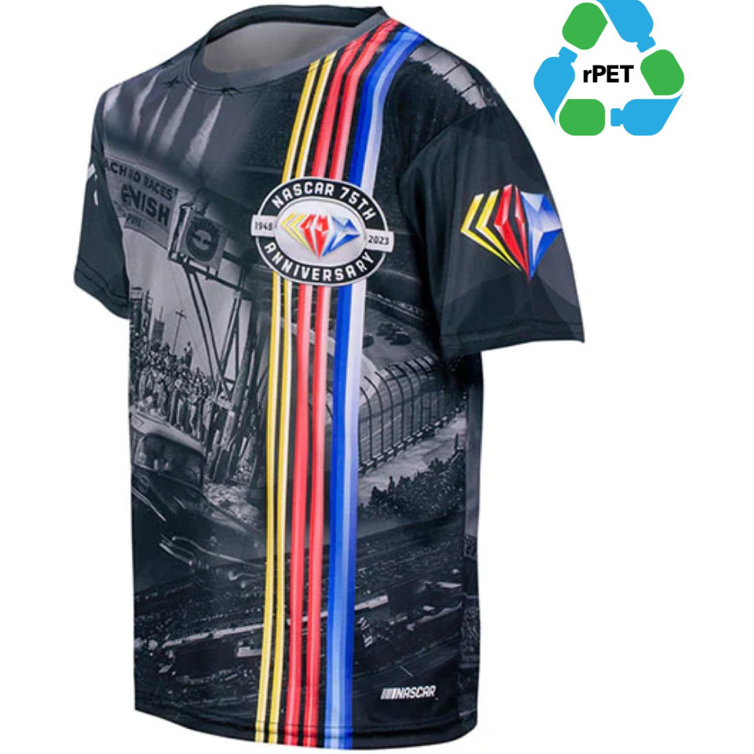 Youth rPET Recycled 100% Polyester Sublimation Performance T-Shirt 3