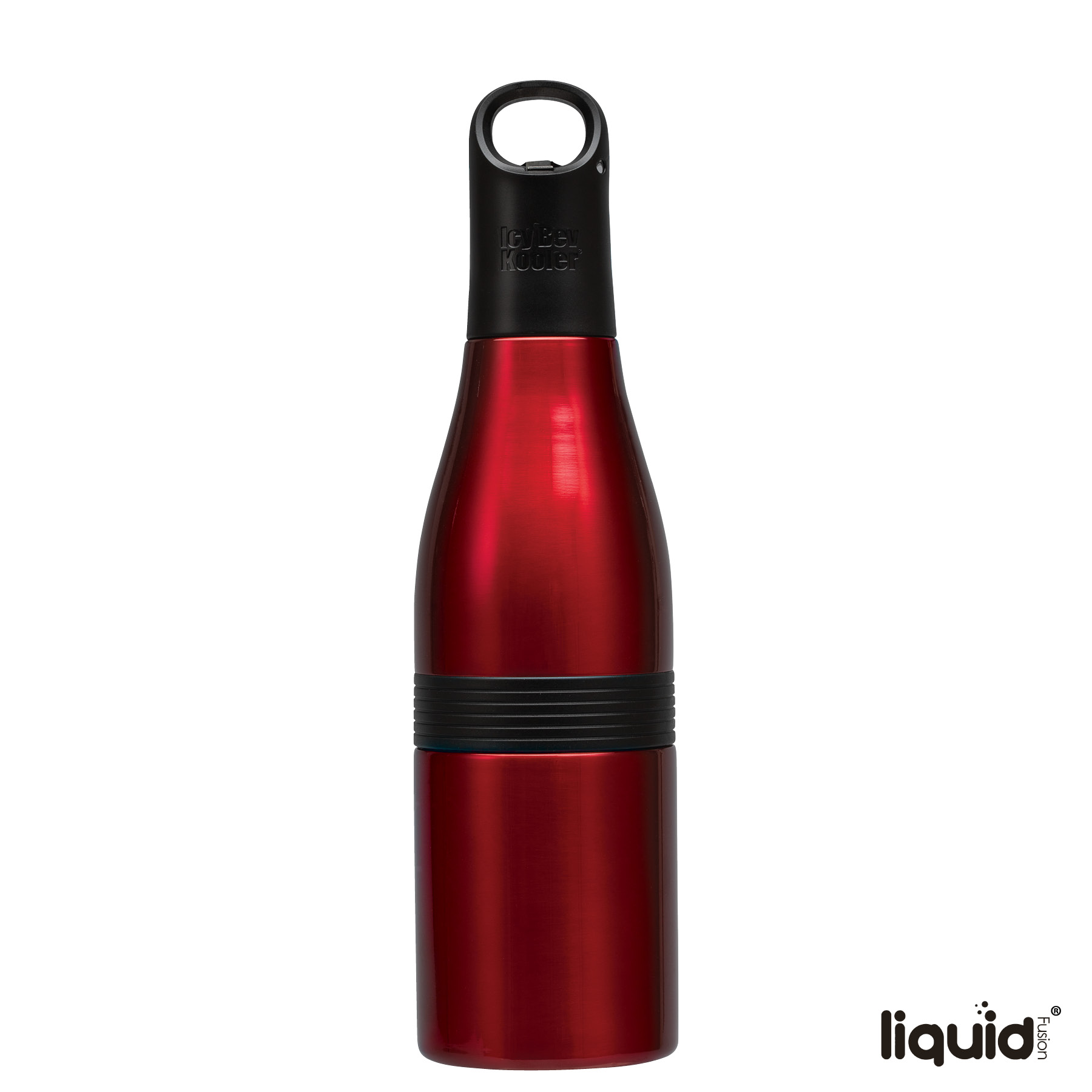 Liquid Fusion® Icy Bev Kooler® 22 oz. 3-In-1 Double Wall Stainless Steel Bottle 4