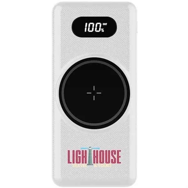 15W LED Display 10000mAh Power Bank 5