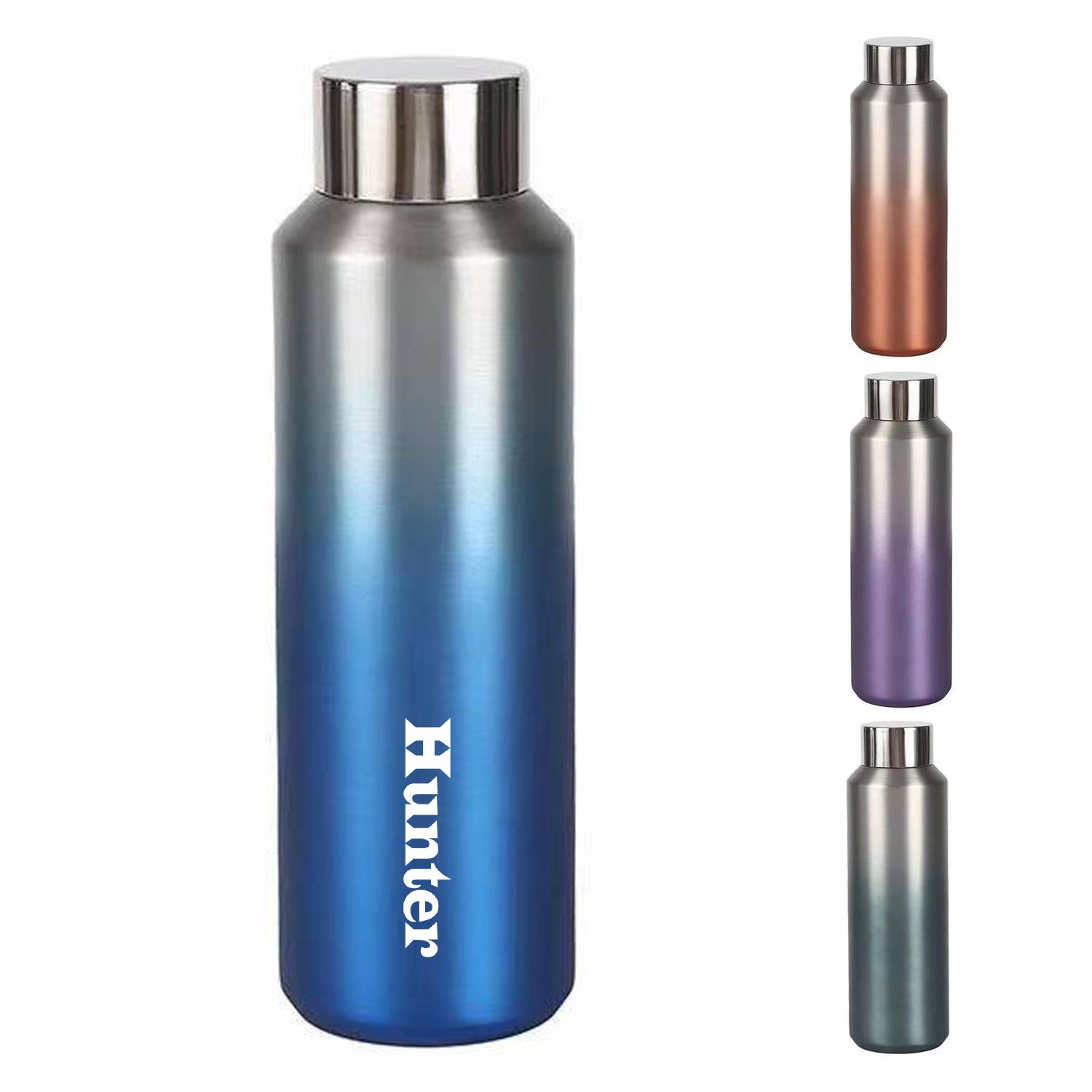 Portable gradient stainless steel insulated water bottle 8
