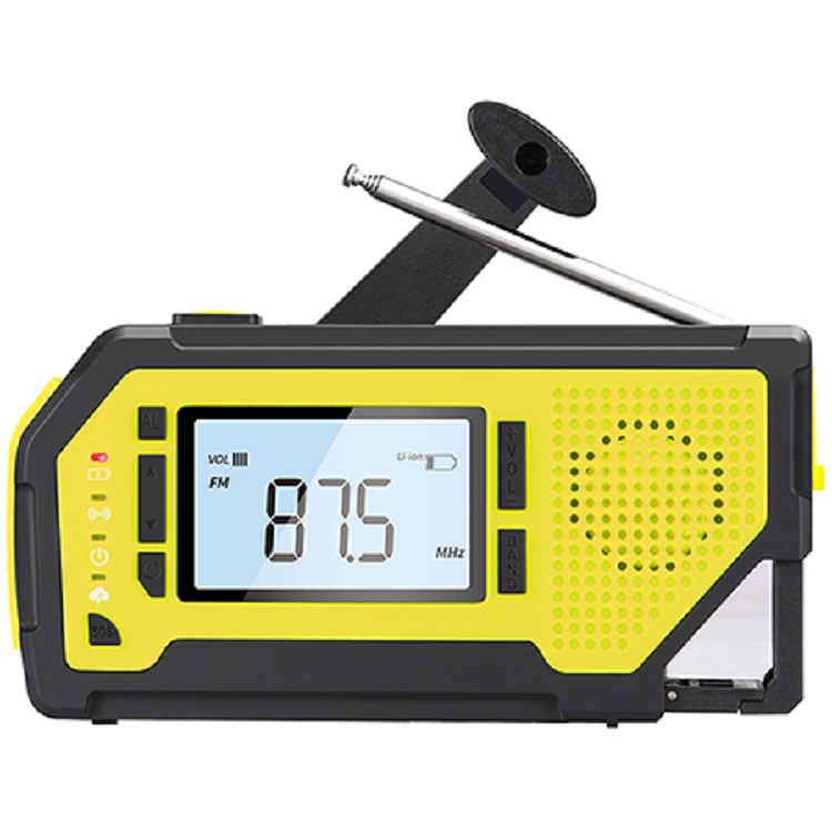 ResQ Emergency Weather Alert Radio – AM/FM/NOAA, 2000mAh Power Bank, Solar & Hand Crank 39