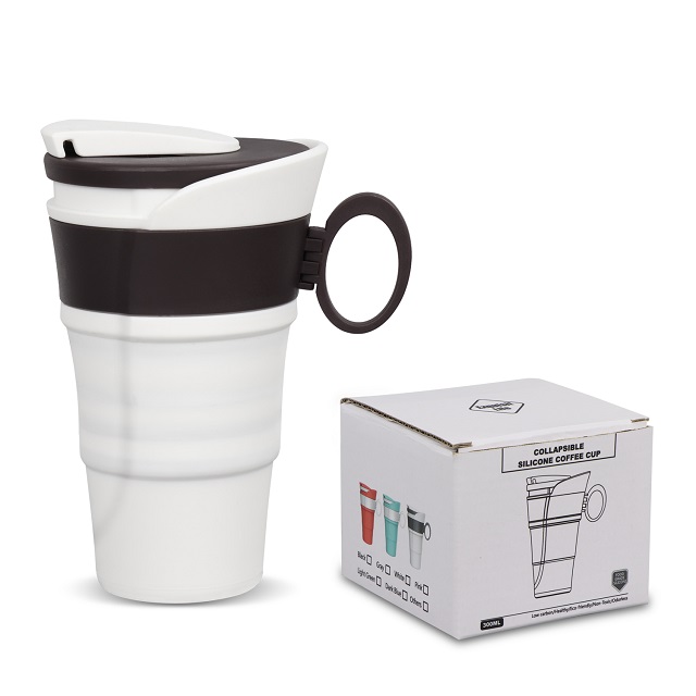 Foldable Silicone Drinking Cup 300ml 6