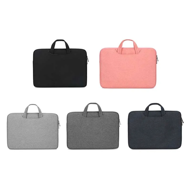 15.6'' Laptop Sleeve w/ Handle & Two Zippered 2