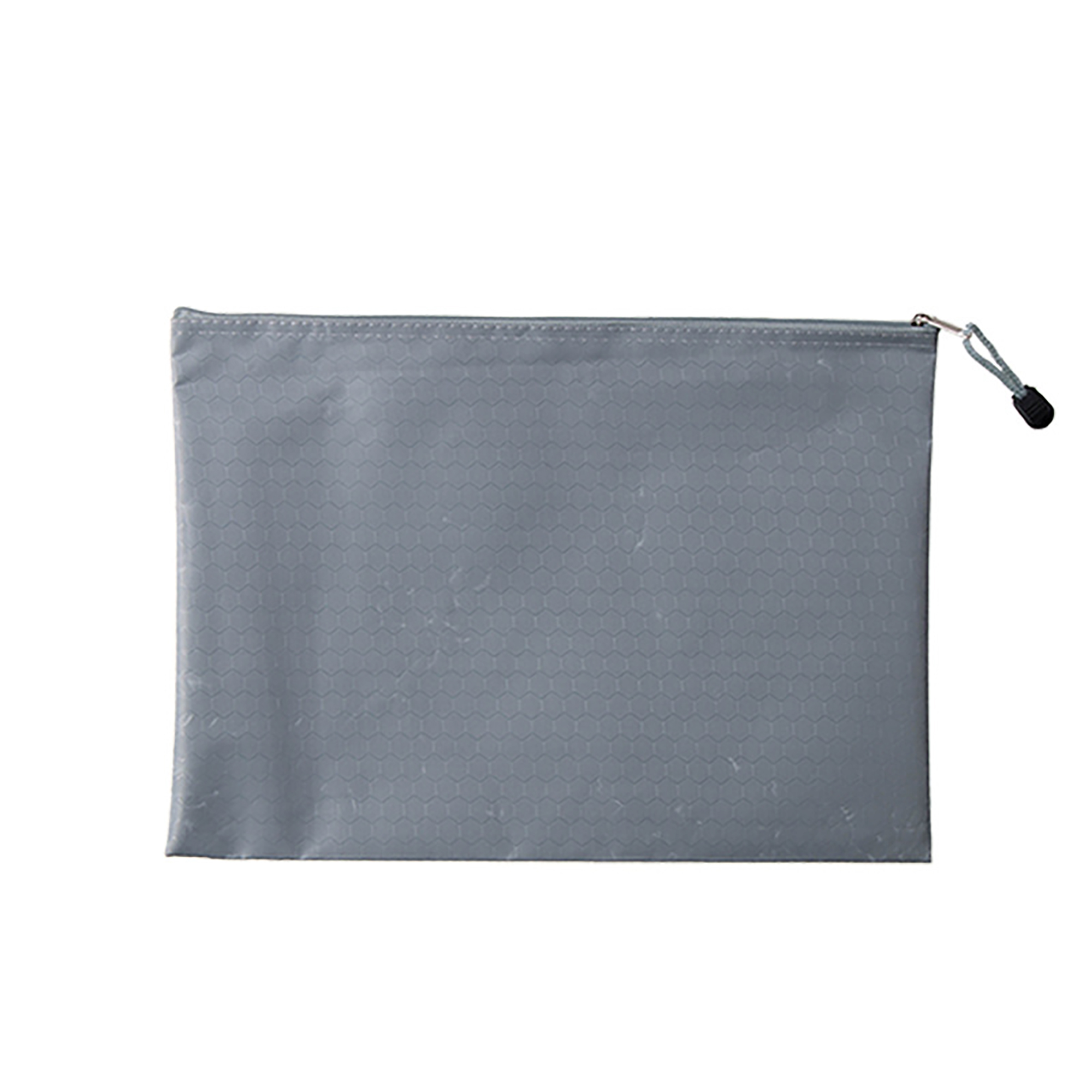 0xford Fabric Football-Texture Zippered Waterproof Document Bag 3