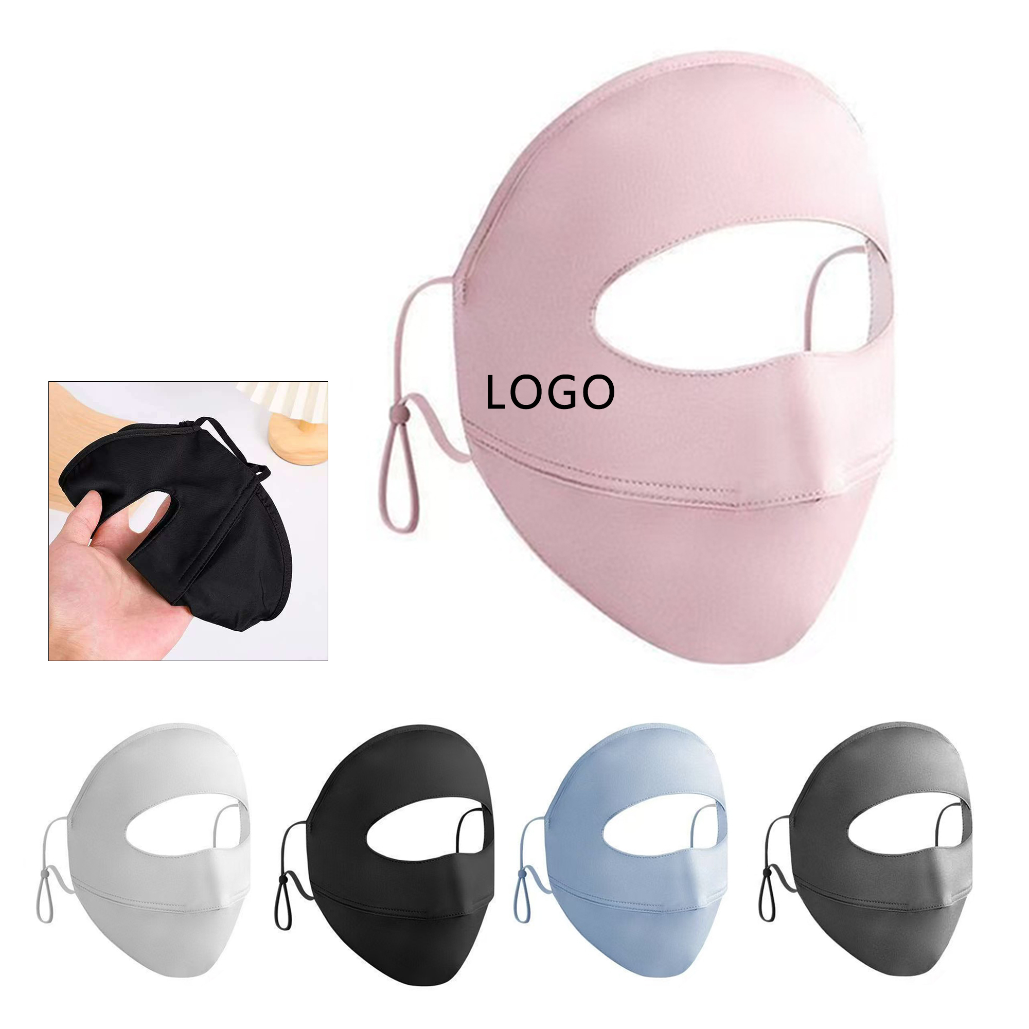 Breathable Summer Face Mask UV Protection 8