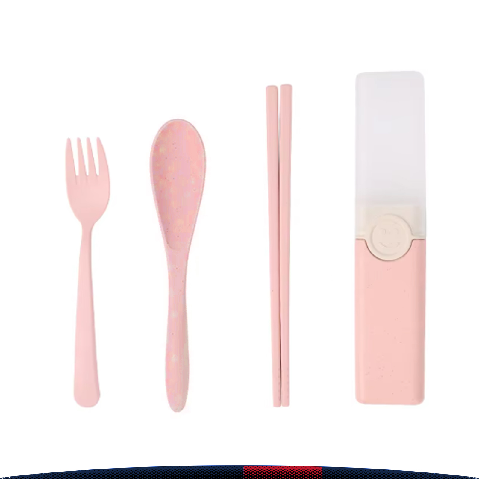 Vetraza 3-Piece Wheat Straw Cutlery Set 2