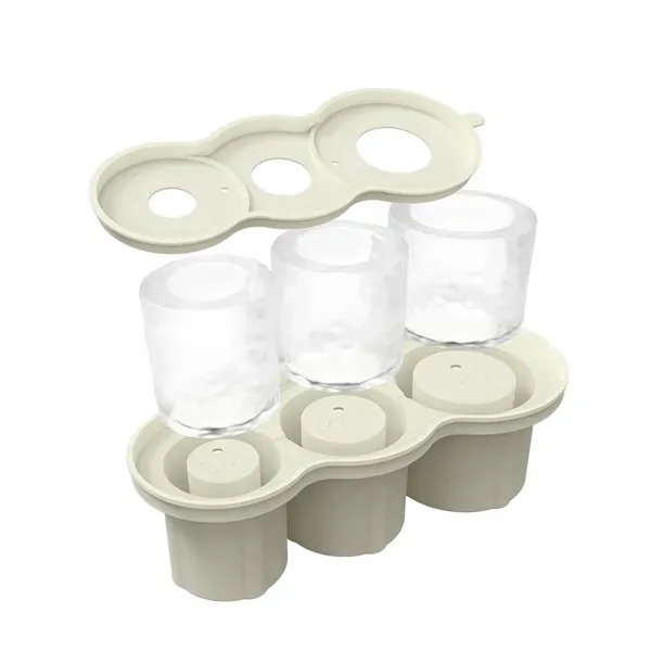 Silicone Cup-Shaped Ice Tray with Lid 4
