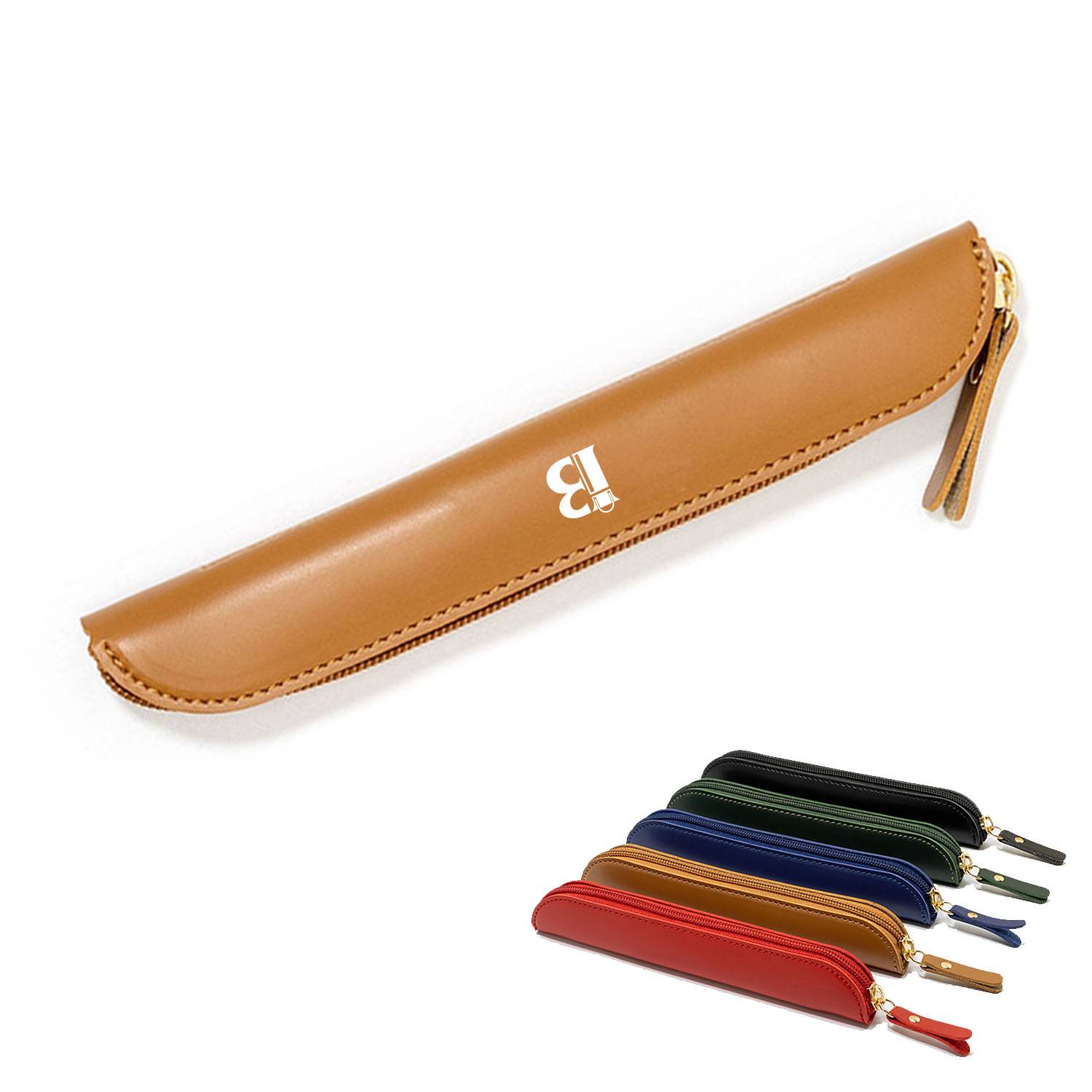 PU Leather Pencil Case Pen Storage Bag 8