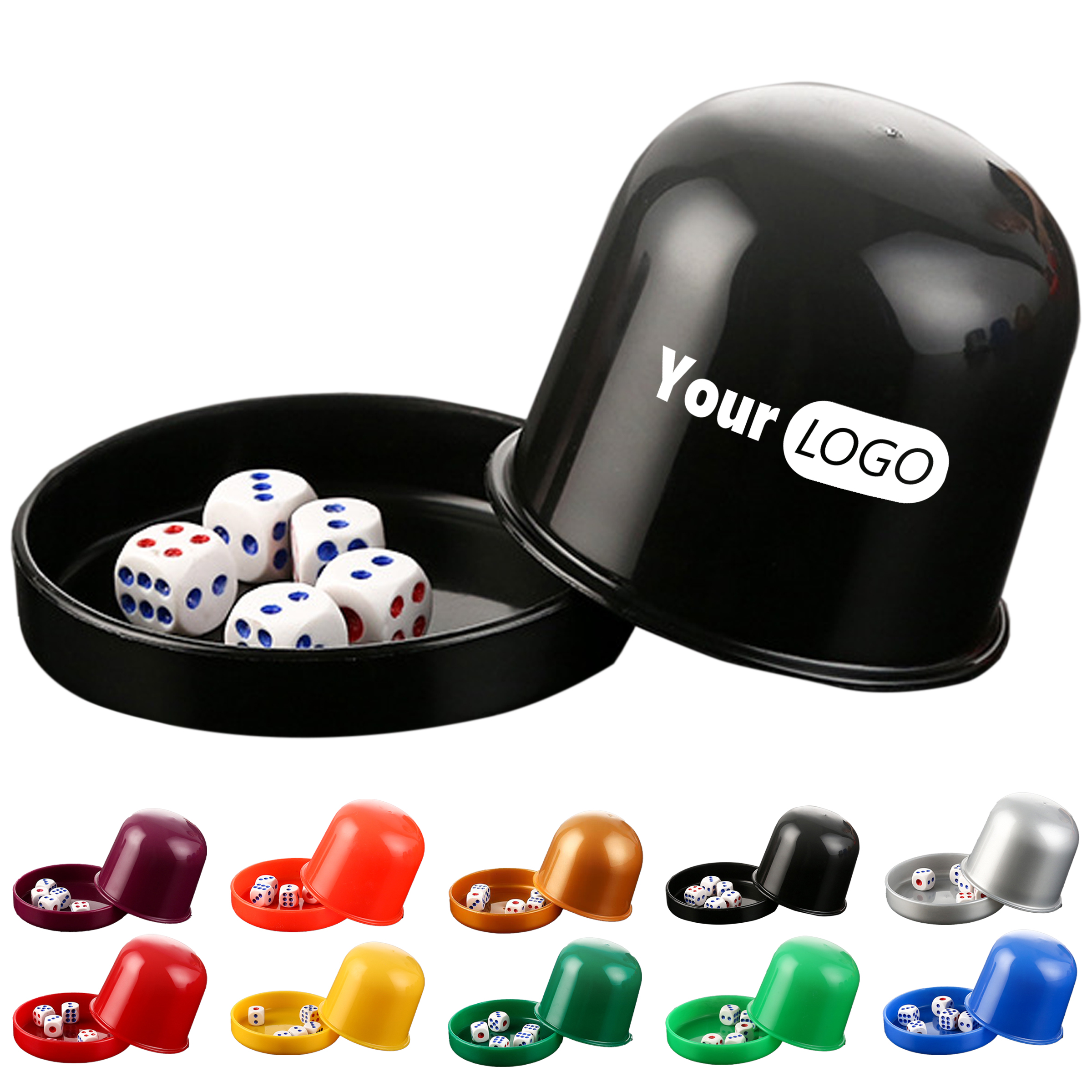 Plastic Dice Cup Set 3