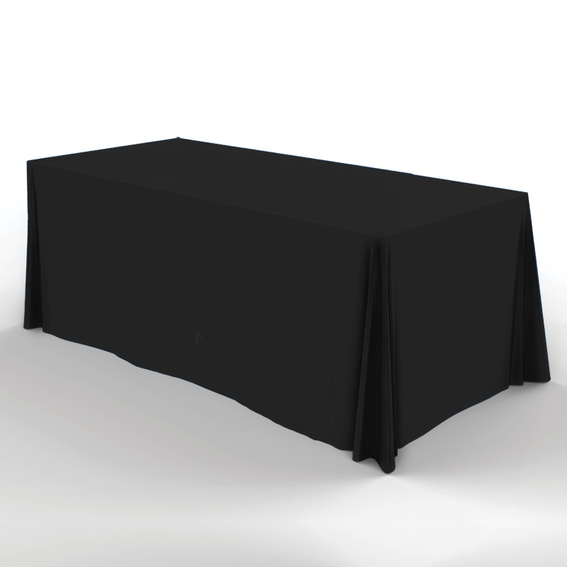 6' Flat, 3 Sided Screen Print Value Quantity Table Cover 7