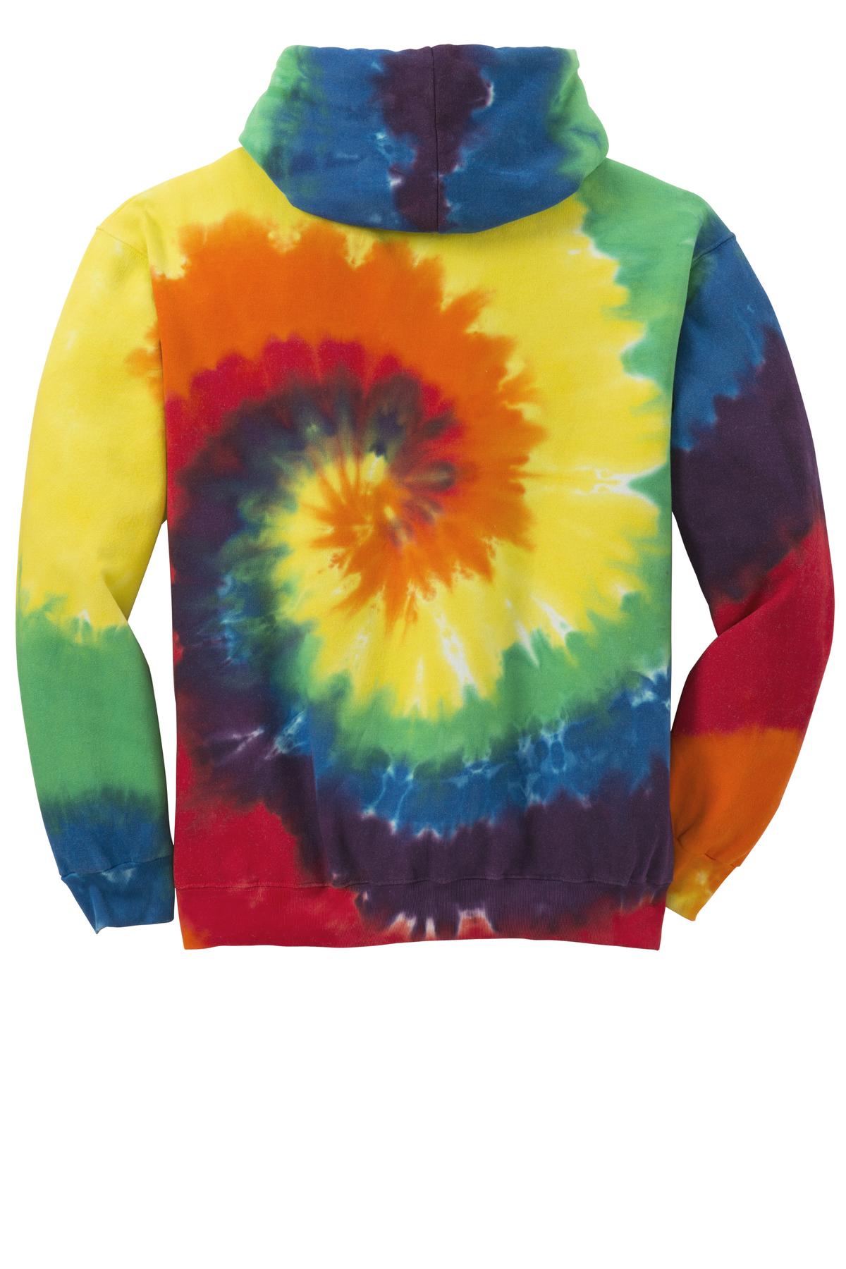 Port & Co Youth Tie-Dye Pullover Hooded Sweatshirt. PC146Y 28