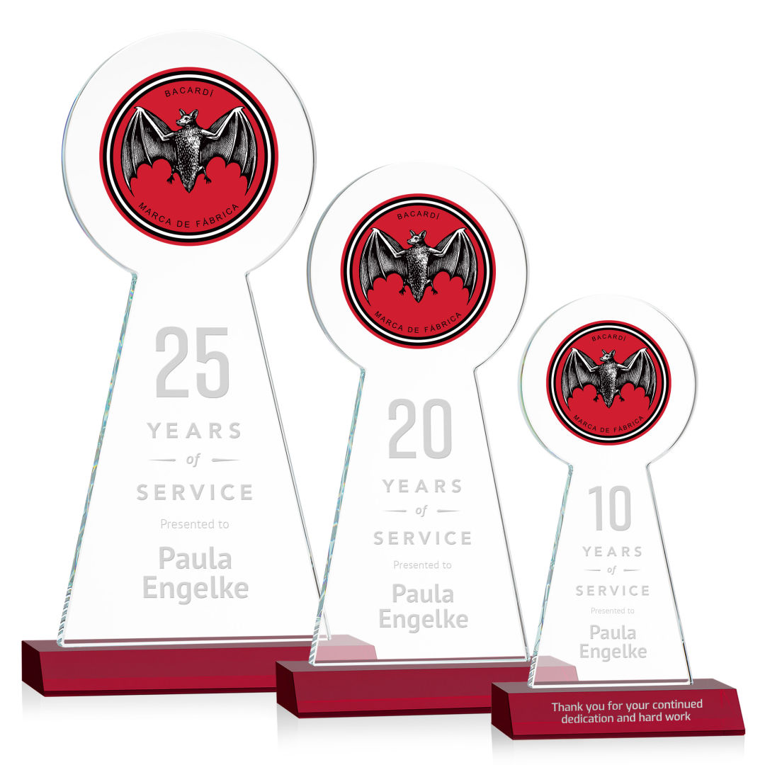 Laidlaw VividPrint™/Etch Award - Red 7