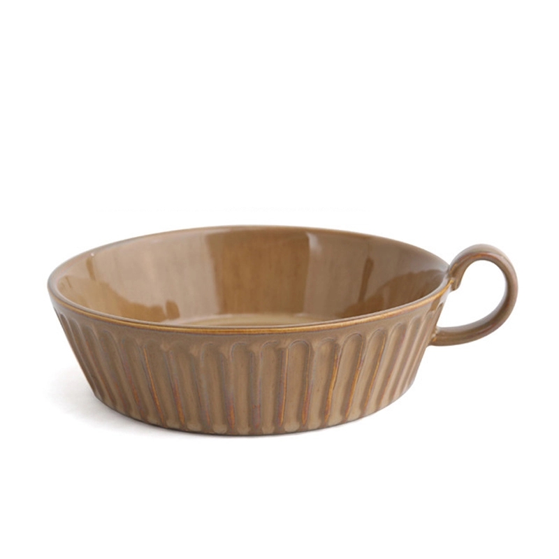 Custom Porcelain 6.7 Inch Fruit Salad Bowls 7