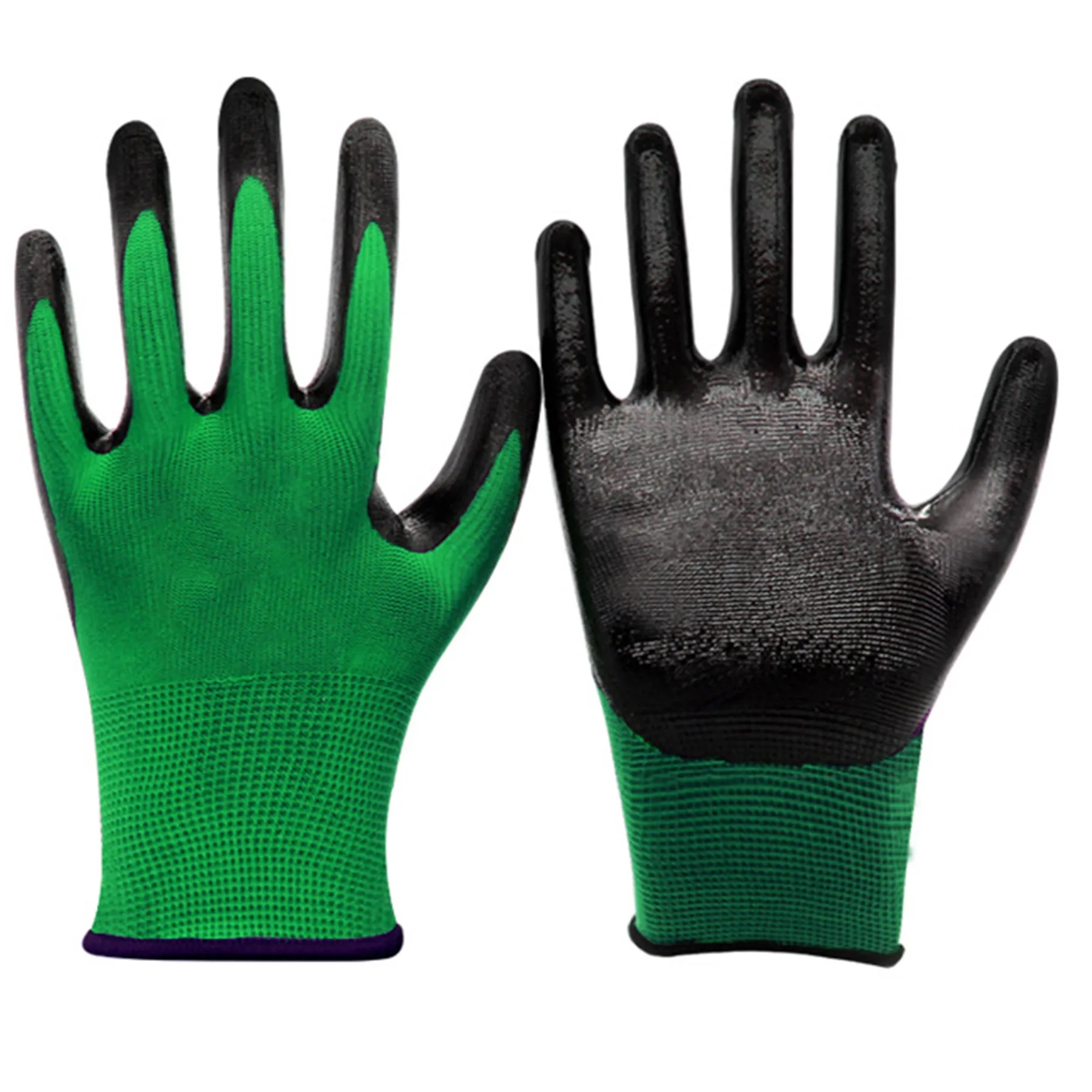 Wrinkled Coated Dipped Safety Work Hand Protection Gloves 1