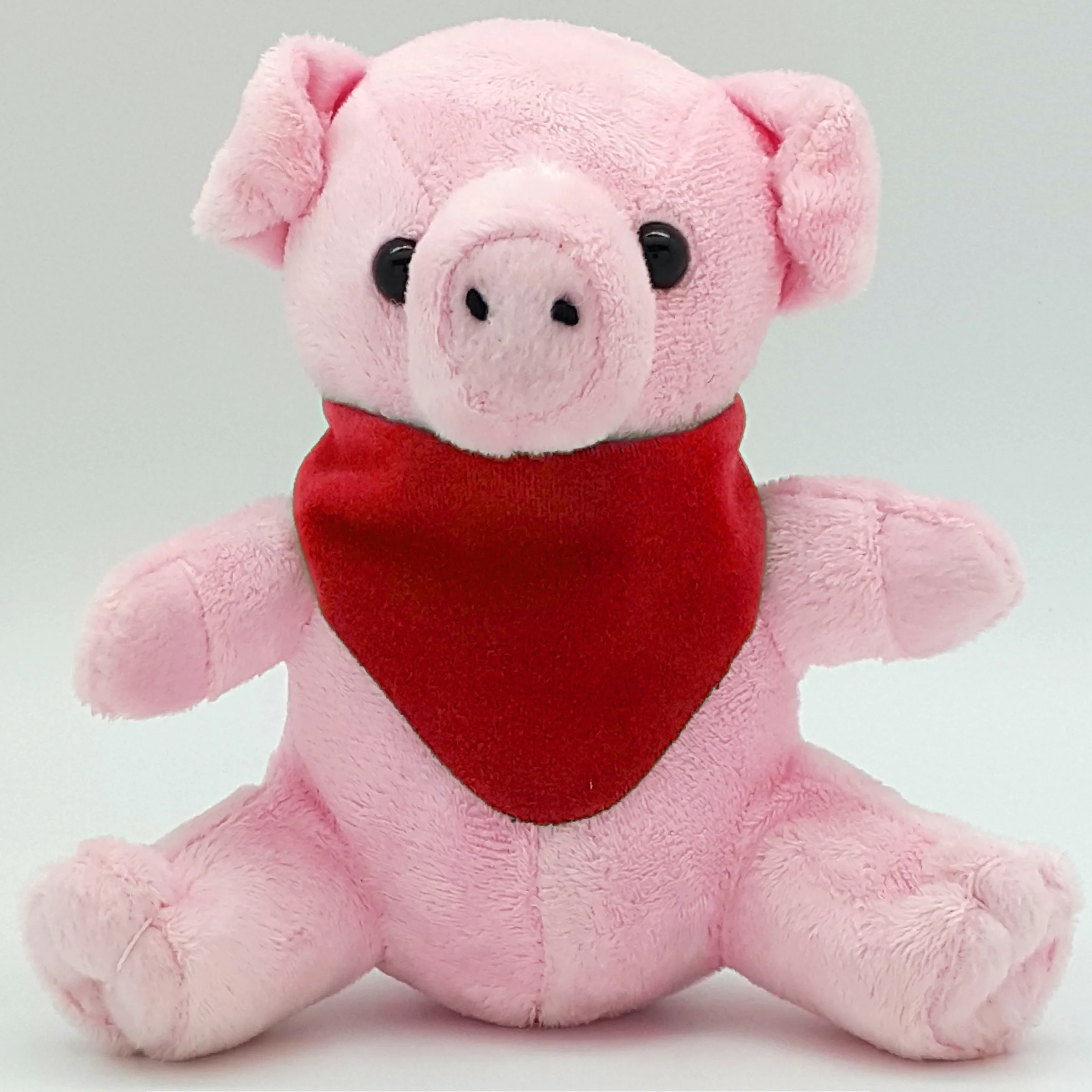 6" Beanie Pig with Embroidered Eyes 5