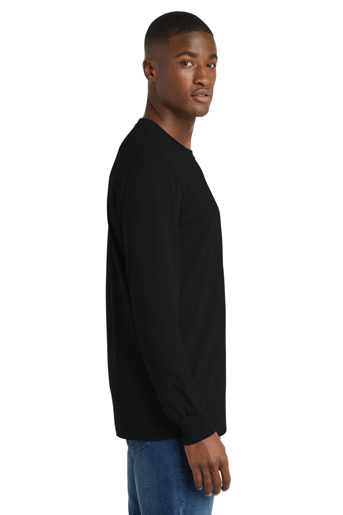 Port & Co Long Sleeve Core Cotton Tee. PC54LS 36