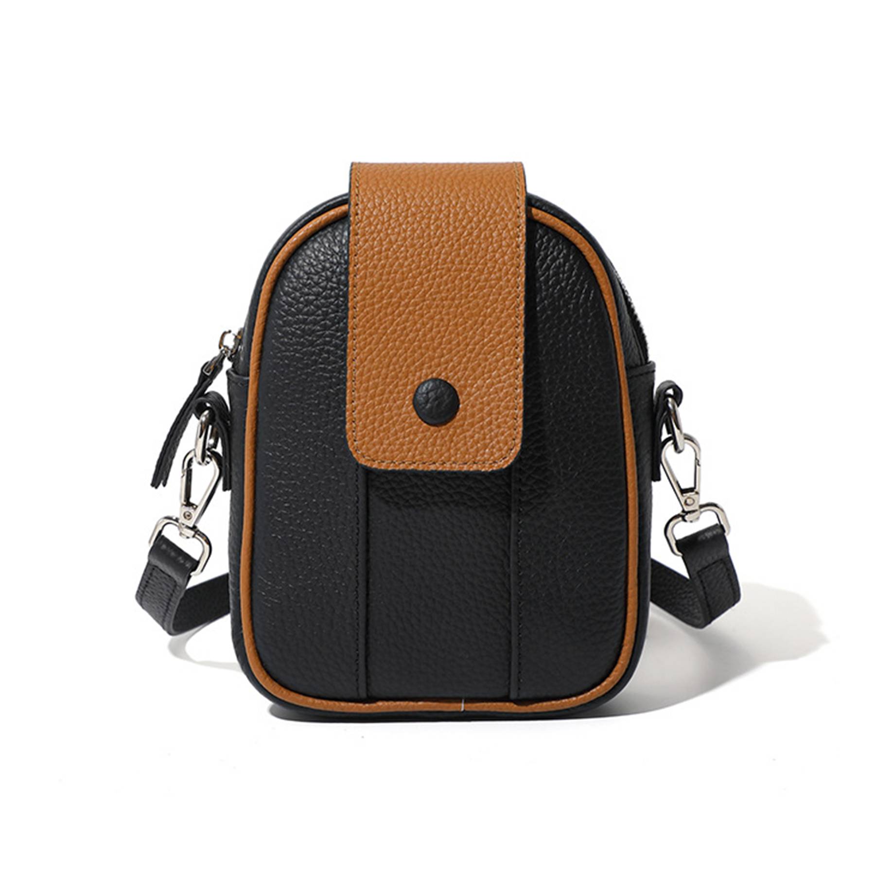Genuine Leather Multifunctional cross-body phone bag 6