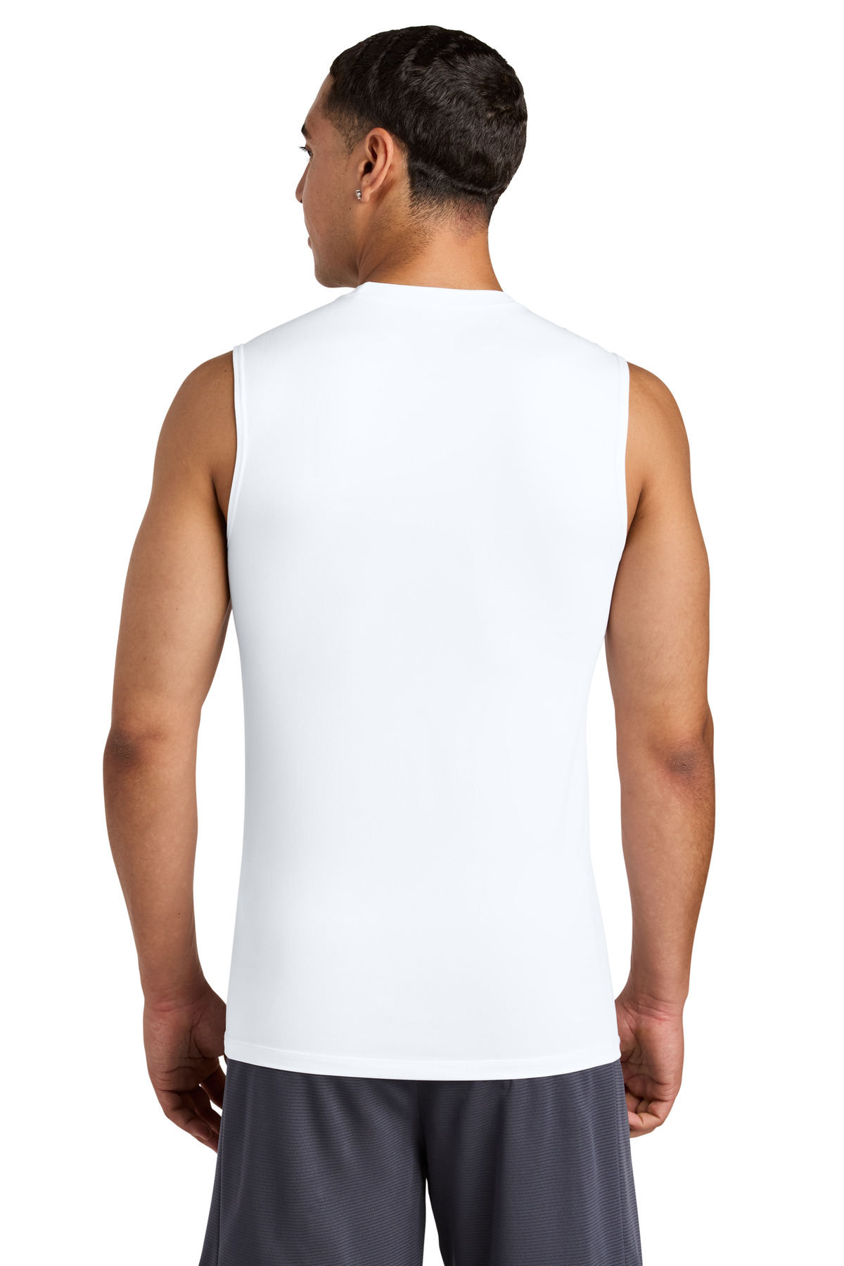 Sport-Tek PosiCharge Compression Sleeveless Tee ST121SL 1