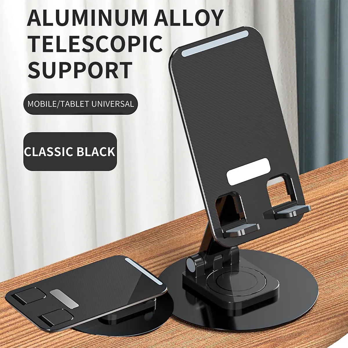 Foldable 360Rotatable Cell Phone Stand Adjustable Holder 2