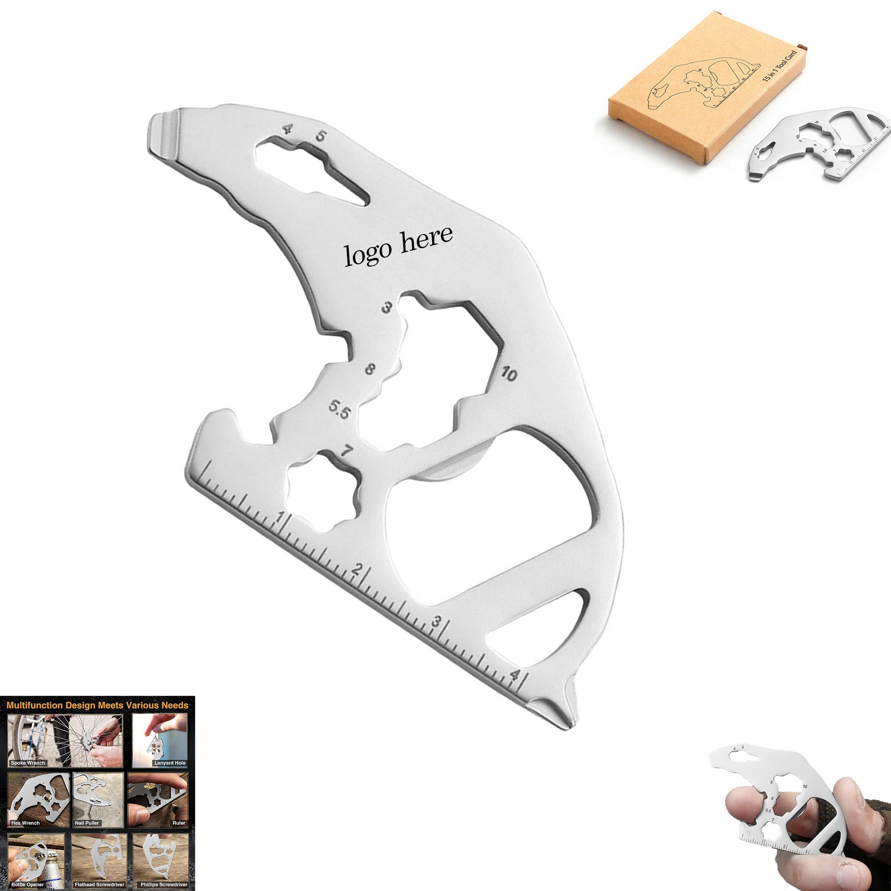 Multi-functional Keychain Tool 2
