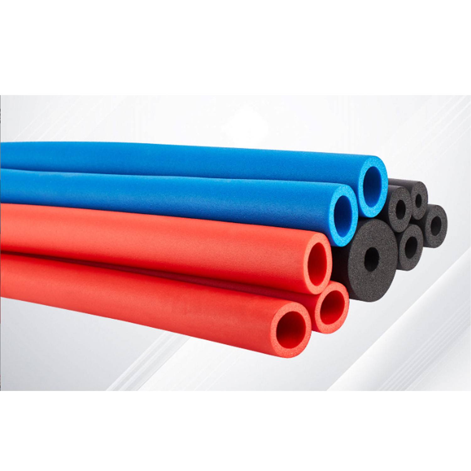 AC Copper Pipes Fireproof Sunproof Insulation Tube 8