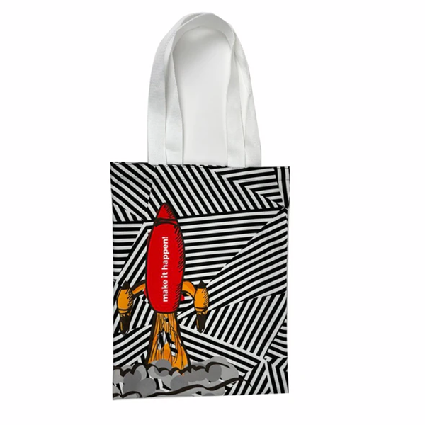 Soft Touch(TM) Space Tote (Priority), custom tote bag with logo imprint 9