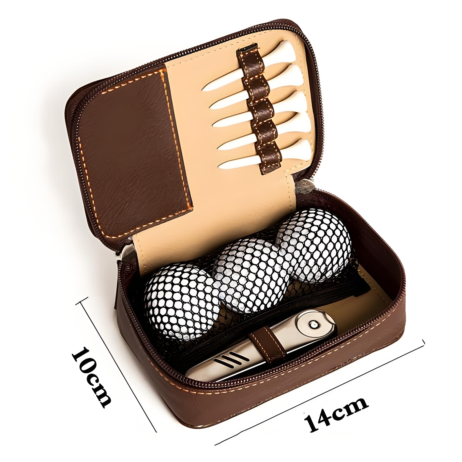 Storage Bag for Genuine Leather Golf Accessories 1