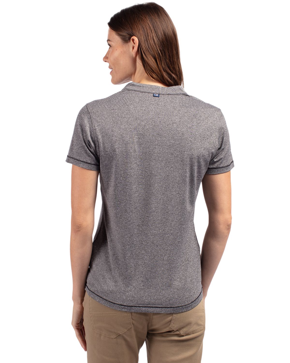 Cutter & Buck Forge Recycled Four-Way Stretch Heathered Womens Blade Top 66