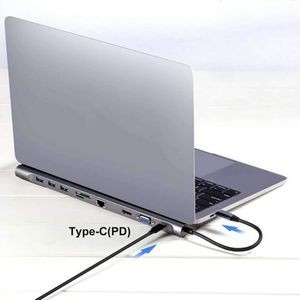 10 In 1 Usb C Hub For Laptop Type C 1